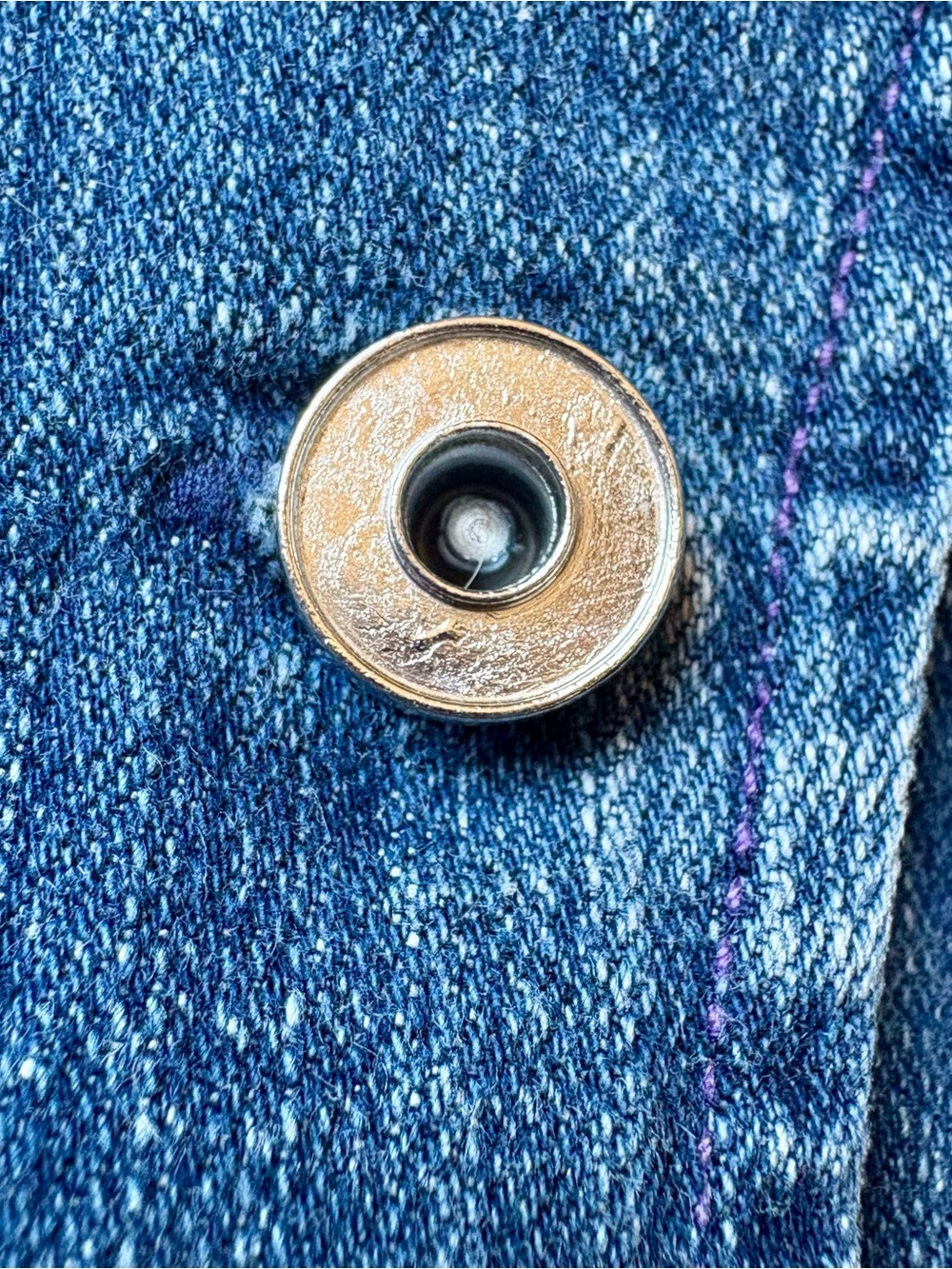 Y2K Children's Place Denim Blazer-Style Jean Jacket - Size XS (4) - Picture 2 of 3